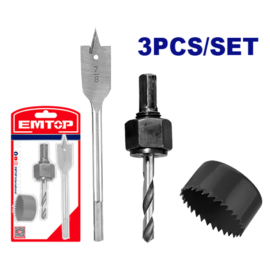 Kit para instalación de cerraduras