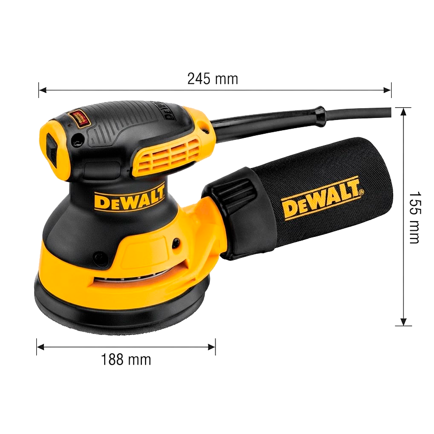 Lijadora roto orbital 280W - 5 Pulg - Image 2